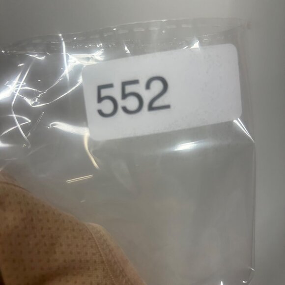 Front-Zip Beige Compression Sports Bra By Prairie Wear L/G Nylon & Spandex Blend - Picture 9 of 9